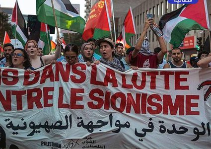 تواصل التظاهرات في مدينة مونتريال الكندية دعماً لفلسطين وغزة