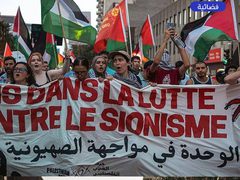 تواصل التظاهرات في مدينة مونتريال الكندية دعماً لفلسطين وغزة