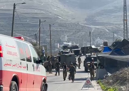 ثلاث إصابات بينها طفل برصاص الاحتلال خلال اقتحام مخيم بلاطة شرق نابلس