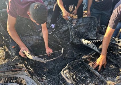 خمسة شهداء جراء قصف الاحتلال مركبة شمال طولكرم