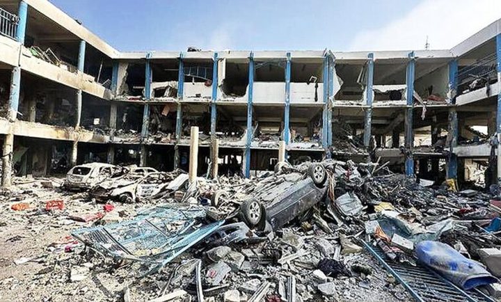 25 شهيدا بقصف الاحتلال مدرستين في مدينة غزة