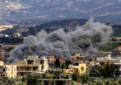 شهيدان في قصف للاحتلال على بلدة ميس الجبل جنوب لبنان