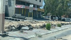 آثار الدمار الذي خلفته قوات الاحتلال بالمنطقة الصناعية في جنين