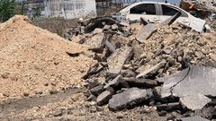 آثار الدمار الذي خلفته قوات الاحتلال بالمنطقة الصناعية في جنين