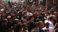 تشييع جثامين 3 شهداء في طوباس