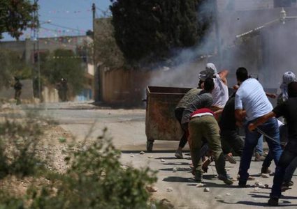 مواجهات مع الاحتلال في كفر قدوم شرق قلقيلية