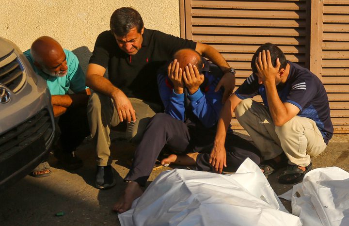 استشهاد ١٢ مواطن قي غارات مختلفة في غزة