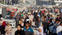 خلال أيام- تهجير أكثر من 75 ألف شخص من جنوب غزة