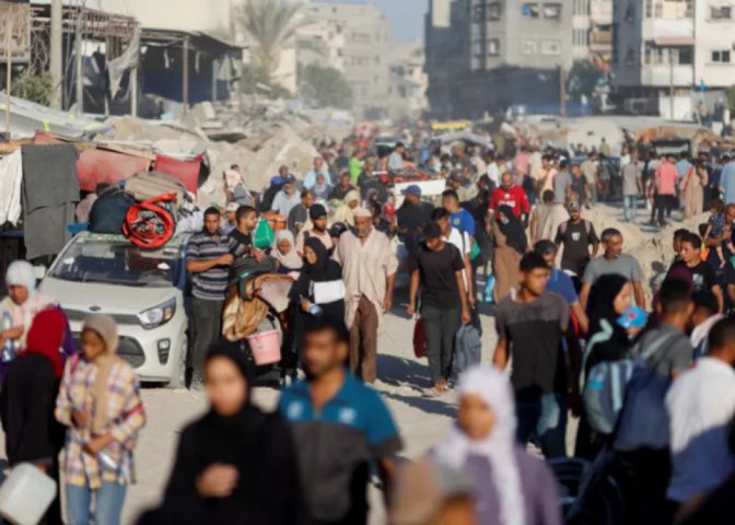 خلال أيام- تهجير أكثر من 75 ألف شخص من جنوب غزة