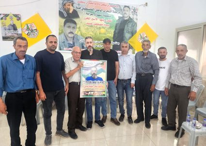 بعد ٢٠ عاما من الأسر نادي الاسير يكرم الاسير المحرر بسام عبيد