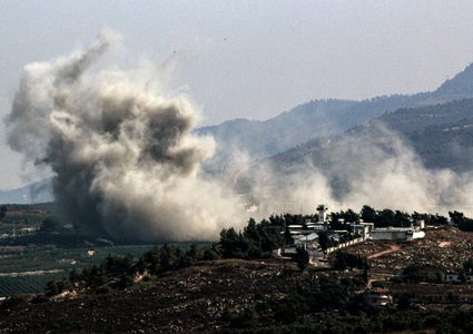 ثلاث إصابات في غارة إسرائيلية على كفركلا جنوب لبنان