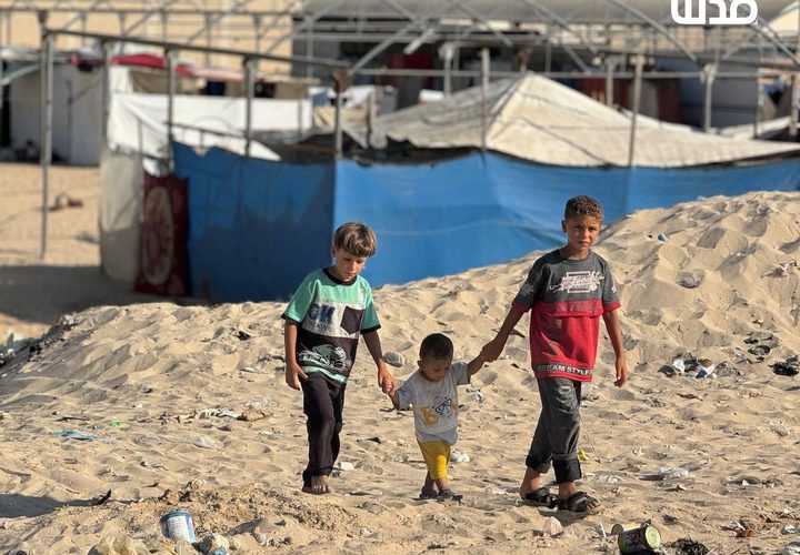 تواجد خجول للنازحين في مواصي رفح؛ بسبب قربها من مناطق توغل جيش الاحتلال في رفح