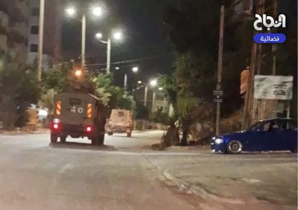 الاحتلال يقتحم المنطقة الشرقية في نابلس