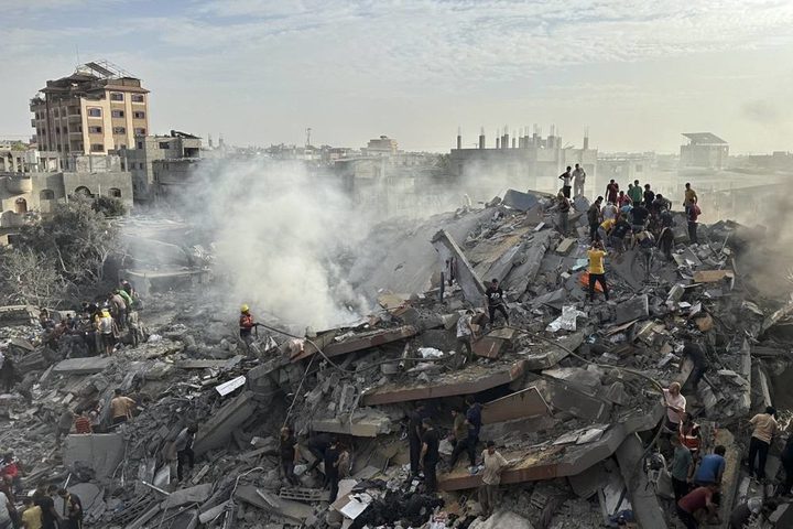 شهداء وجرحى في قصف الاحتلال لعدة مناطق في قطاع غزة في اليوم الـ312 من العدوان
