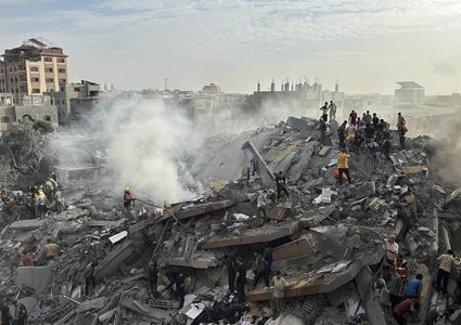 شهداء وجرحى في قصف الاحتلال لعدة مناطق في قطاع غزة في اليوم الـ312 من العدوان