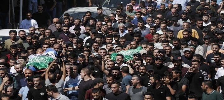 أهالي جنين وطوباس يشيعون جثماني الشهيدين دواسة وأبو عرة