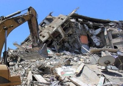 الاحتلال يداهم منزلا قيد الإنشاء في دير بلوط