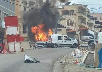 شهيدان في غارة إسرائيلية على منطقة عبرا جنوب لبنان