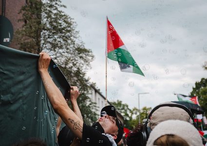 مظاهرات مستمرة في ألمانيا نصرة لفلسطين ورفضا للحرب على قطاع غزة