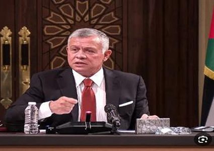 ملك الأردن: لا نقبل أن يكون مستقبل المنطقة رهينة لسياسات حكومة الاحتلال