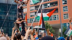 مظاهرات مستمرة في ألمانيا نصرة لفلسطين ورفضا للحرب على قطاع غزة