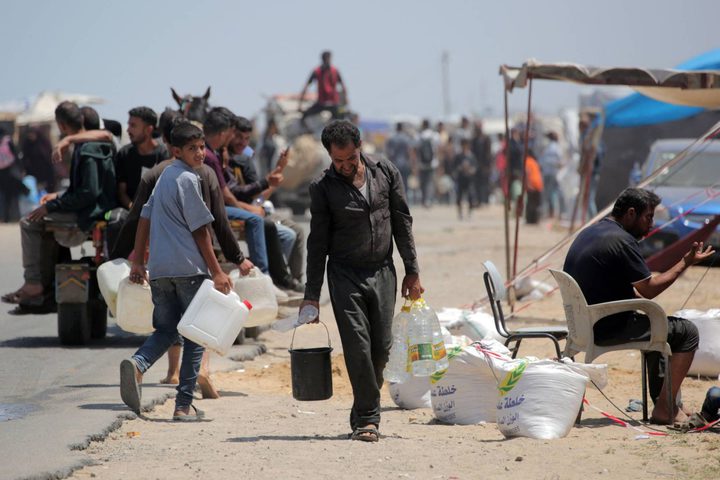 الأونروا: إسرائيل أجبرت نحو 250 ألف غزي على النزوح قسرا الشهر الجاري