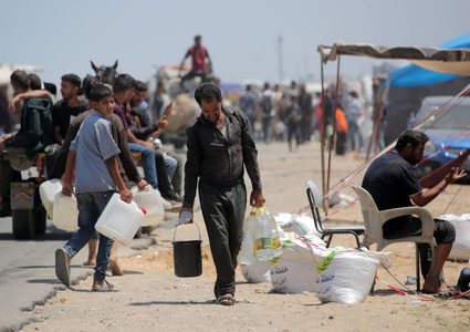 الأونروا: إسرائيل أجبرت نحو 250 ألف غزي على النزوح قسرا الشهر الجاري