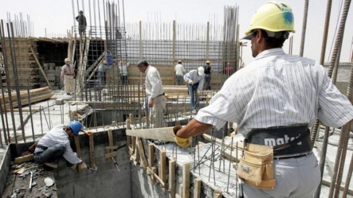ارتفاع مؤشر أسعار تكاليف البناء وشبكات المياه خلال تموز