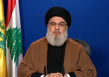 كلمة مرتقبة لأمين عام حزب الله حسن نصر الله مساء اليوم