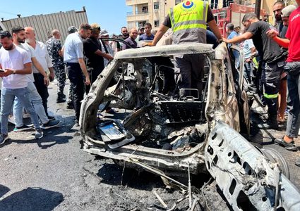 قصف إسرائيلي استهدف سيارة في صيدا ونجاة المستهدف