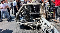 قصف إسرائيلي استهدف سيارة في صيدا ونجاة المستهدف