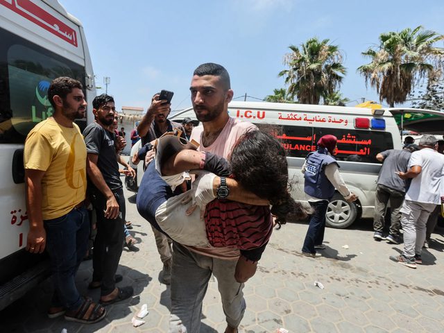 شهيدان باستهداف الاحتلال مواطنين شرق دير البلح