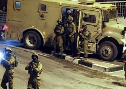الاحتلال يقتحم المنطقة الشرقية من مدينة نابلس