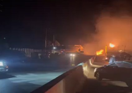 غارة إسرائيلية تستهدف شاحنة في منطقة البقاع شرقي لبنان