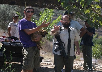 مستوطنون يقطعون أشجارا ويدمرون مزروعات في خربة الفارسية بالأغوار