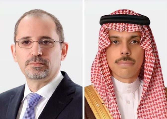 وزيرا خارجية السعودية والأردن يبحثان التصعيد الإسرائيلي وحماية الشعب الفلسطيني