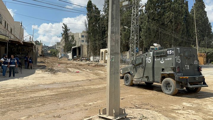 الاحتلال يطلق النار صوب المواطنين في محيط دوار السينما وسط مدينة جنين