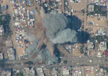 طائرات الاحتلال تجدد قصفها لرفح وغزة والنصيرات