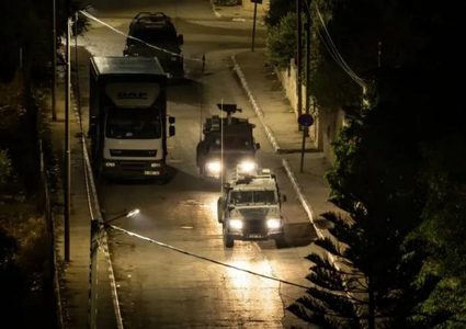 الاحتلال يدفع بتعزيزات عسكرية إلى مدينة جنين