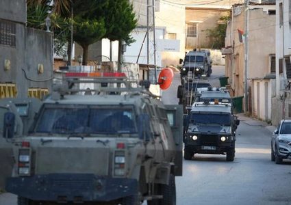 الاحتلال يقتحم مخيم العين غرب نابلس