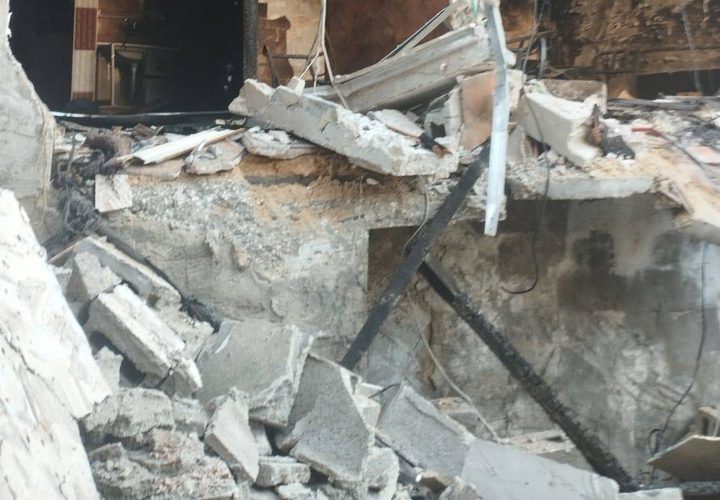 قوات الاحتلال تفجّر منزل المطارد طارق الدوش خلال العدوان على مخيم طولكرم