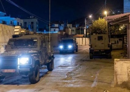 الاحتلال يقتحم مخيم بلاطة شرق نابلس