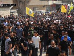 تشييع جثامين شُهداء جنين ومخيّمها والذين إرتقوا خلال عدوان الاحتلال الأخير