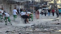 4 شهداء من عائلة واحدة جراء قصف الاحتلال لمخيم جباليا