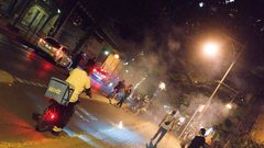 نشطاء يتظاهرون في برلين للمطالبة بوقف جرائم الاحتلال الإسرائيلي في غزة والضفة.