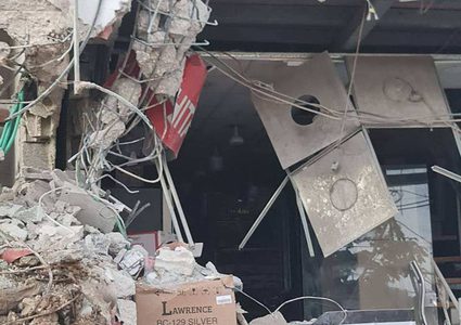 آثار الدمار الذي خلفه الاحتلال في مخيم نور شمس بطولكرم.