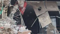 آثار الدمار الذي خلفه الاحتلال في مخيم نور شمس بطولكرم.