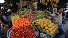 الإحصاء: ارتفاع الرقم القياسي لأسعار المستهلك الشهر الماضي