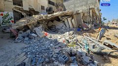 آثار الدمار الذي خلفه الاحتلال في مدينة طولكرم ومخيماتها