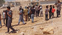 الاحتلال يستولي على 767 مترا مربعا من أراضي المواطنين في أم الخير بمسافر يطا